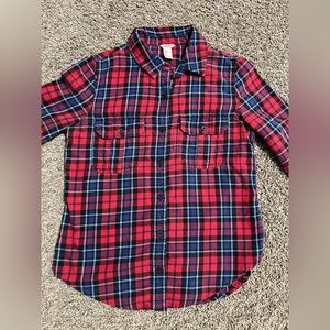 Forever 21 women’s plaid flannel long sleeve sz S
